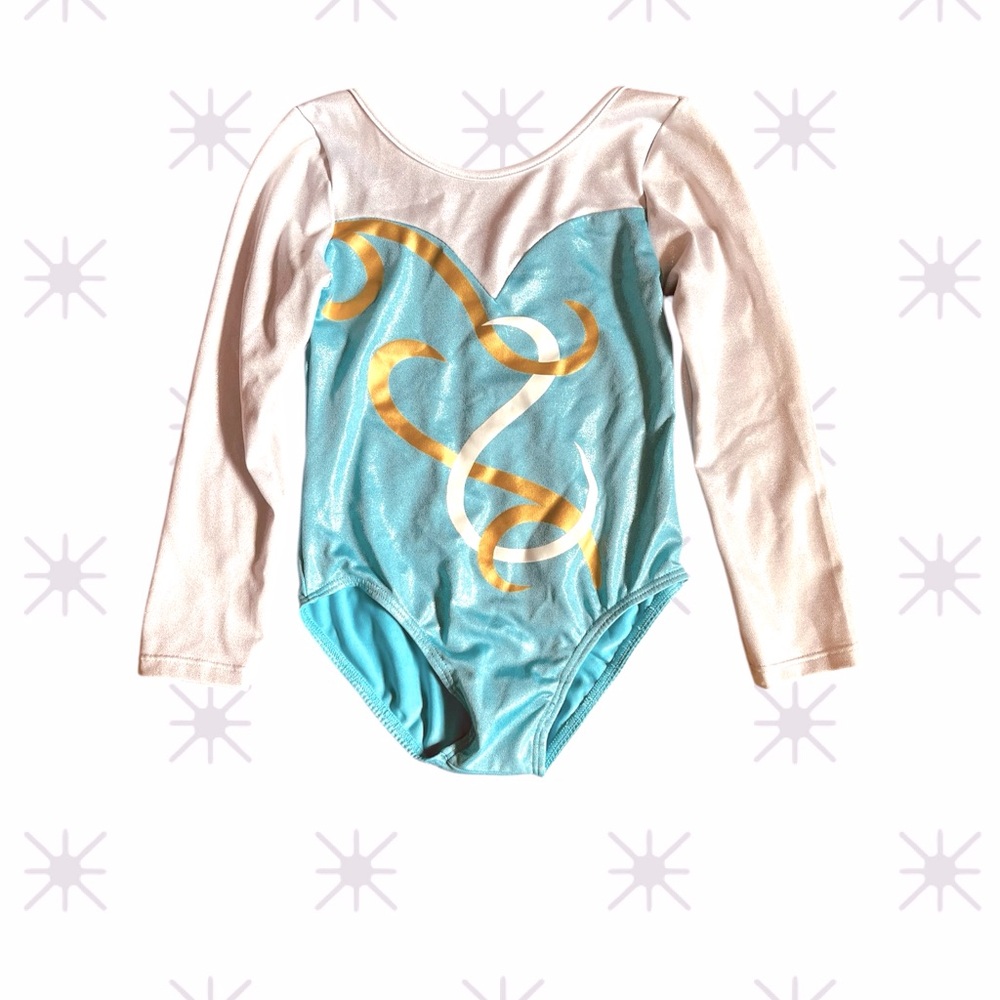 Gymnastics Leotard, Girls Size S